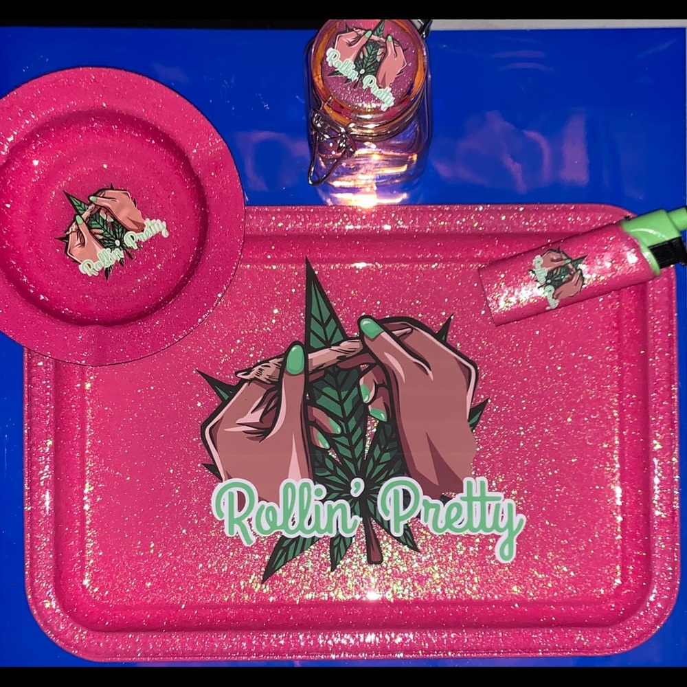 COPY - COPY - Rollin’ Pretty custom rolling tray …